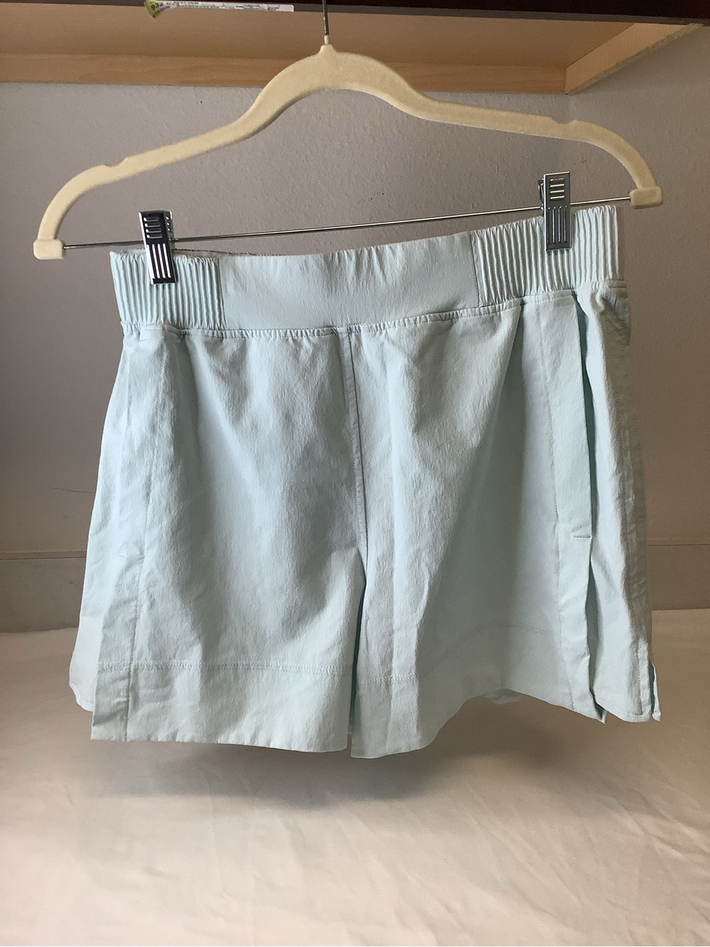 lululemon athletica Pale Blue Athletic Pull-On Shorts